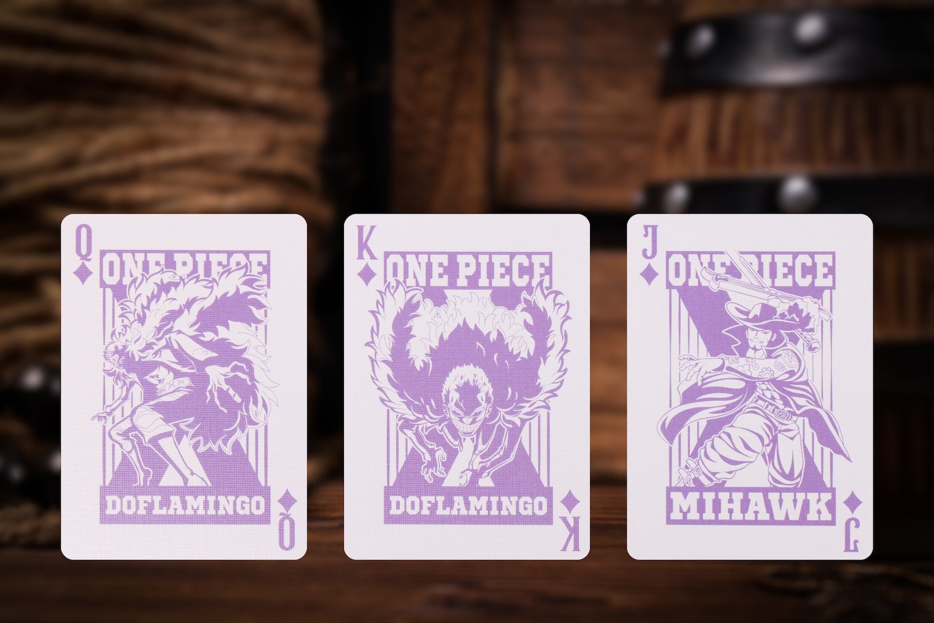 One Piece Anime Playing Cards - Gecko Moria Themed Deck for Collectors & Card Games | Perfect for Gifts, Cosplay & Anime Fans