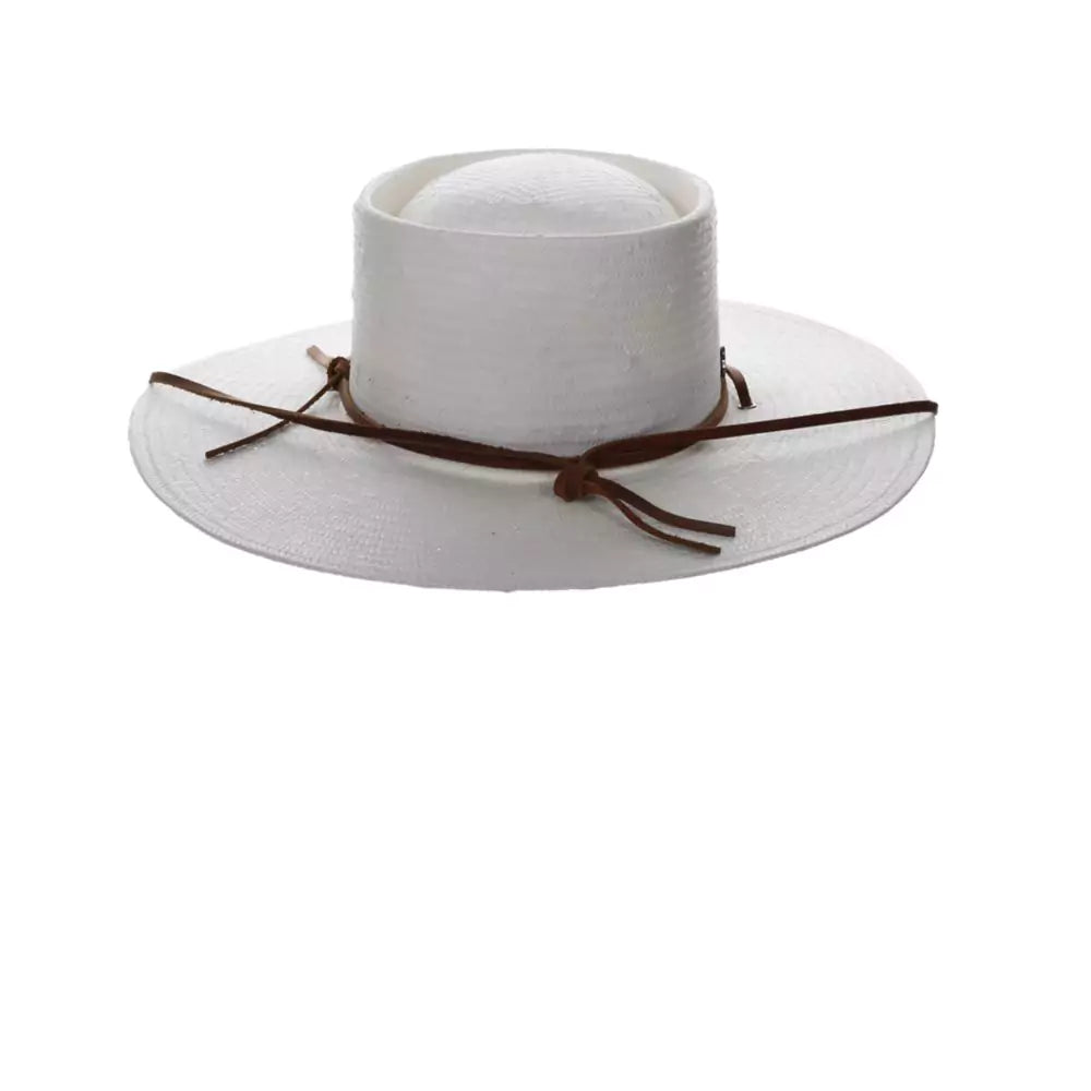 Biltmore Styles Straw Gambler Hat for Men & Women - Classic Summer Sun Hat for Outdoor, Beach, and Garden - Wide Brim Fedora Hat for Sun Protection