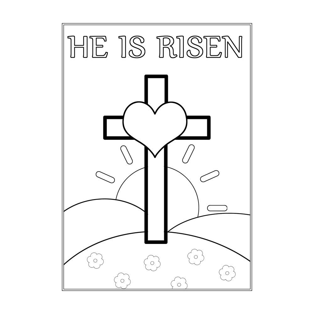 Easter Coloring Cards for Adults & Kids - DIY Greeting Cards with Envelopes (12 Pack) - Perfect for Easter Crafts, Party Favors, and Classroom Activities