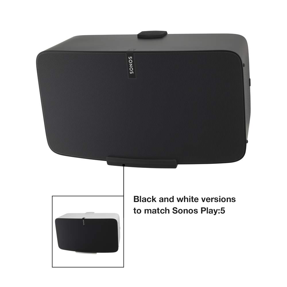 Flexson Wall Mount Bracket for Sonos Play:5 Speaker - Secure & Adjustable Installation for Home Theater & Music Rooms