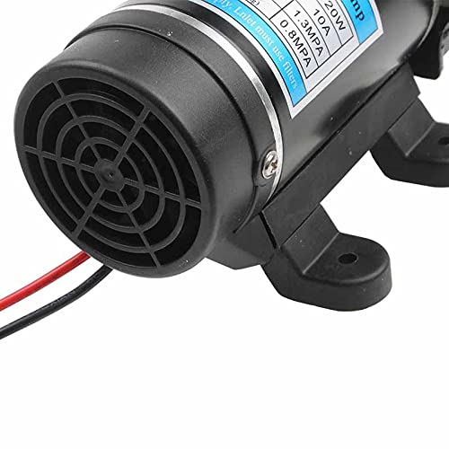 ZTBH 12V/24V 120W High Pressure Electric Water Pump - 10L/min Circulation Pump for Agricultural Spraying, Garden Irrigation, Car Wash & Water Film Systems | Durable Micro Water Pump for Home & Commercial Use