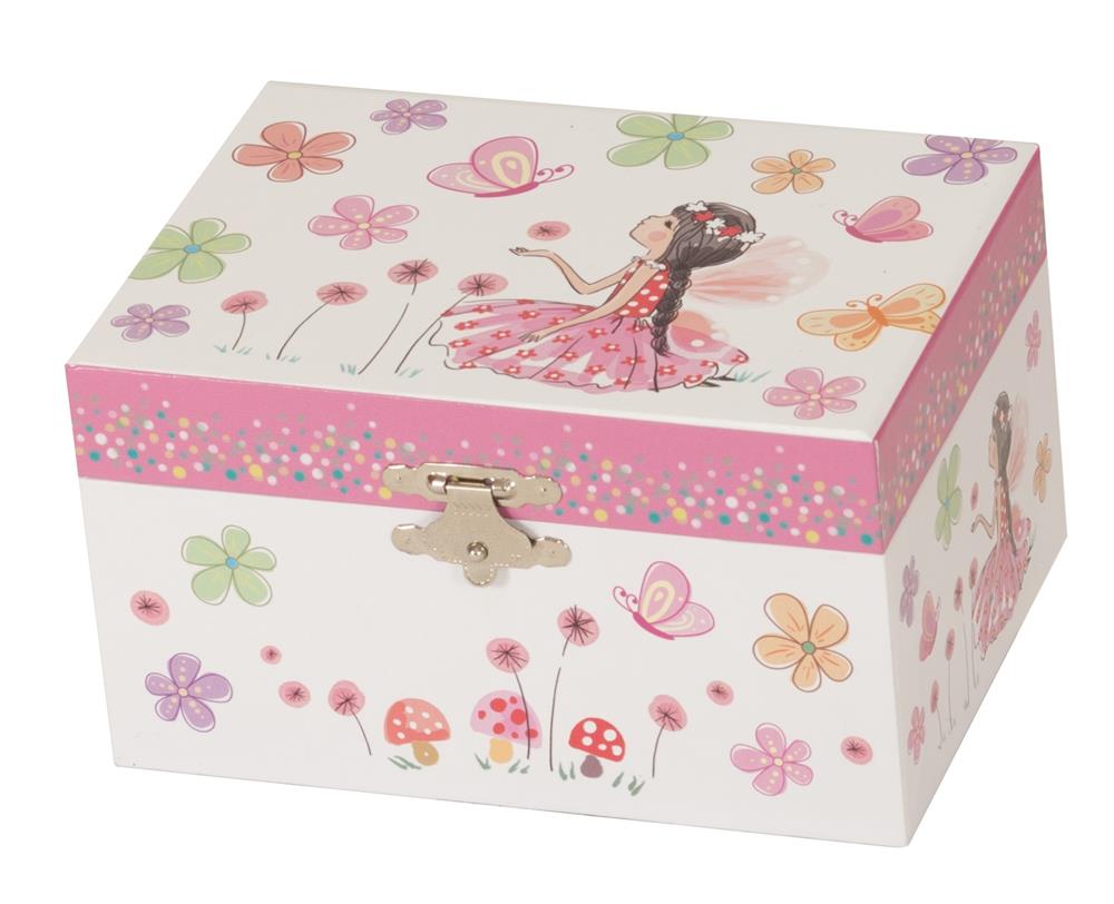 Danielle Musical Jewelry Box - Elegant Storage for Rings, Necklaces & Earrings - Perfect for Gifts, Travel & Home Decor
