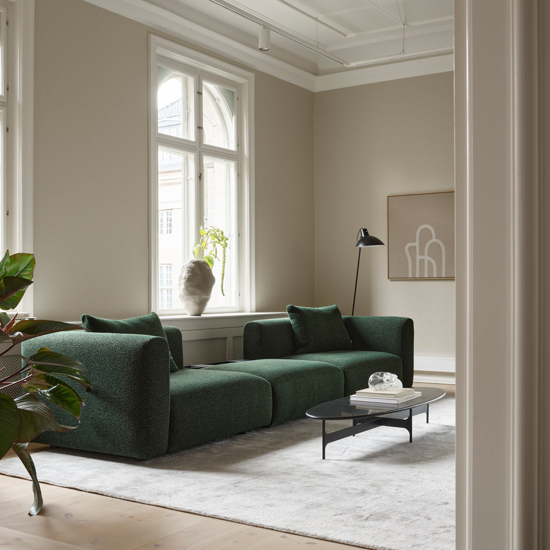 Boketto Modular Sofa Set with 17 & 19 Modules - Customizable Sectional Couch for Living Room, Lounge & Office Spaces