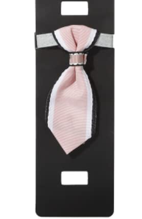 2 Pack Stylish Dog Bow Ties with Bell - Adjustable Elastic Band Pet Neckwear for Small & Medium Dogs - Perfect for Parties, Weddings & Photo Shoots (Pink)