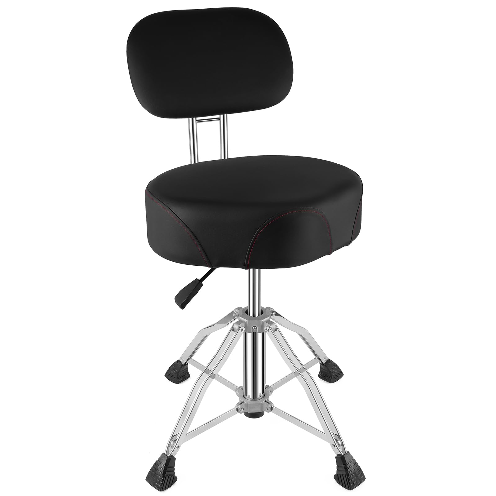 Premium Hydraulic Drum Throne with Backrest - 4.7