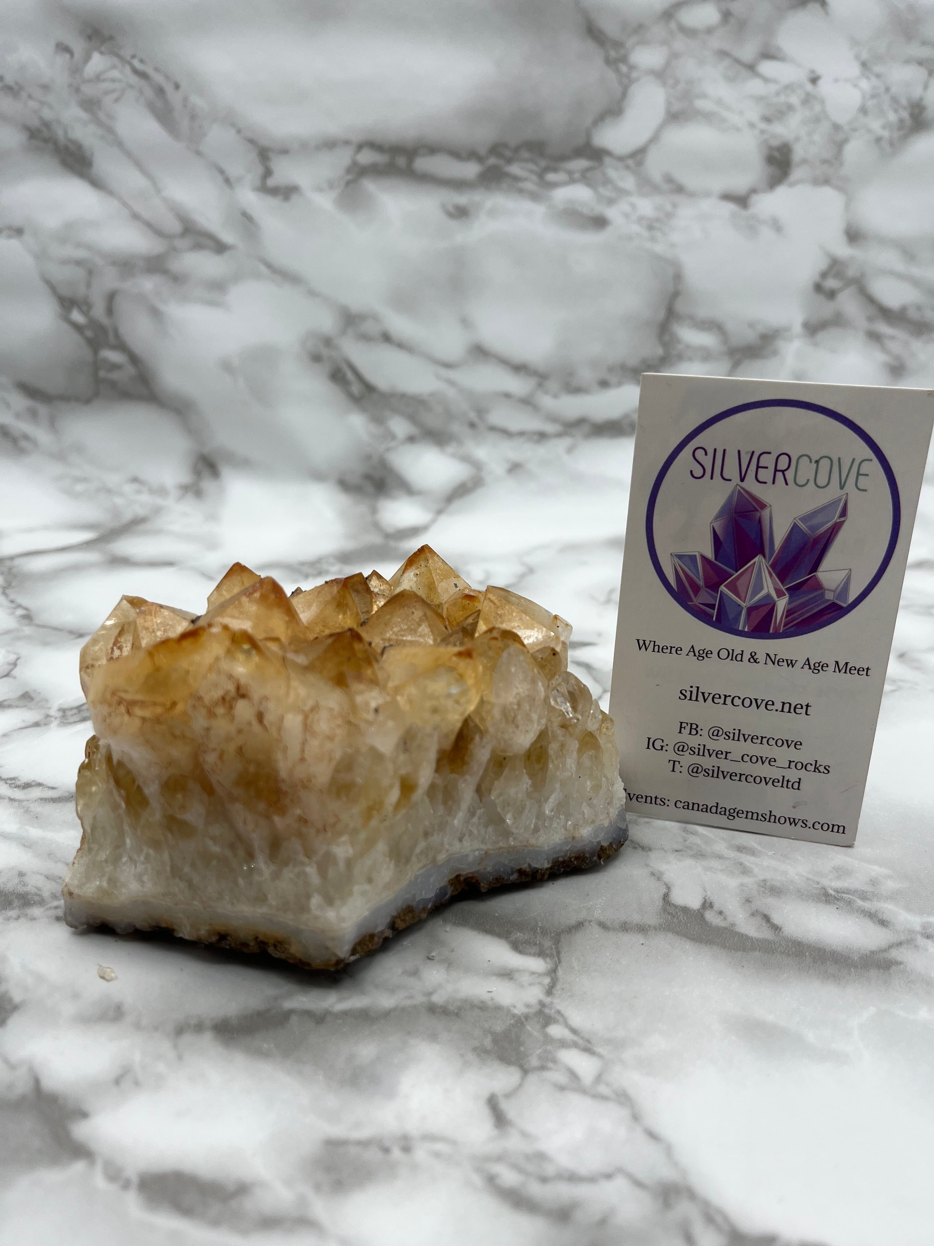 Natural Citrine Crystal Cluster - 13 oz Raw Citrine Stone for Healing, Meditation & Energy Work | Perfect for Home Decor, Reiki & Spiritual Practices