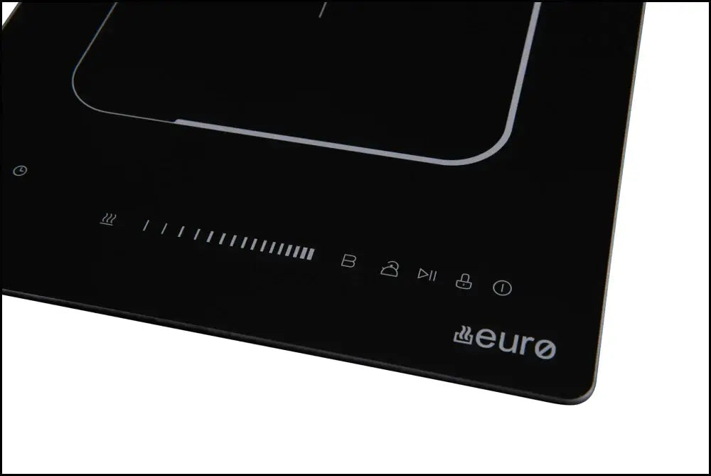 Euro Appliances ECI30FZ2 30cm Built-in Induction Cooktop - Fast Heating, Energy Efficient, Touch Control - Perfect for Small Kitchens, Apartments & RVs