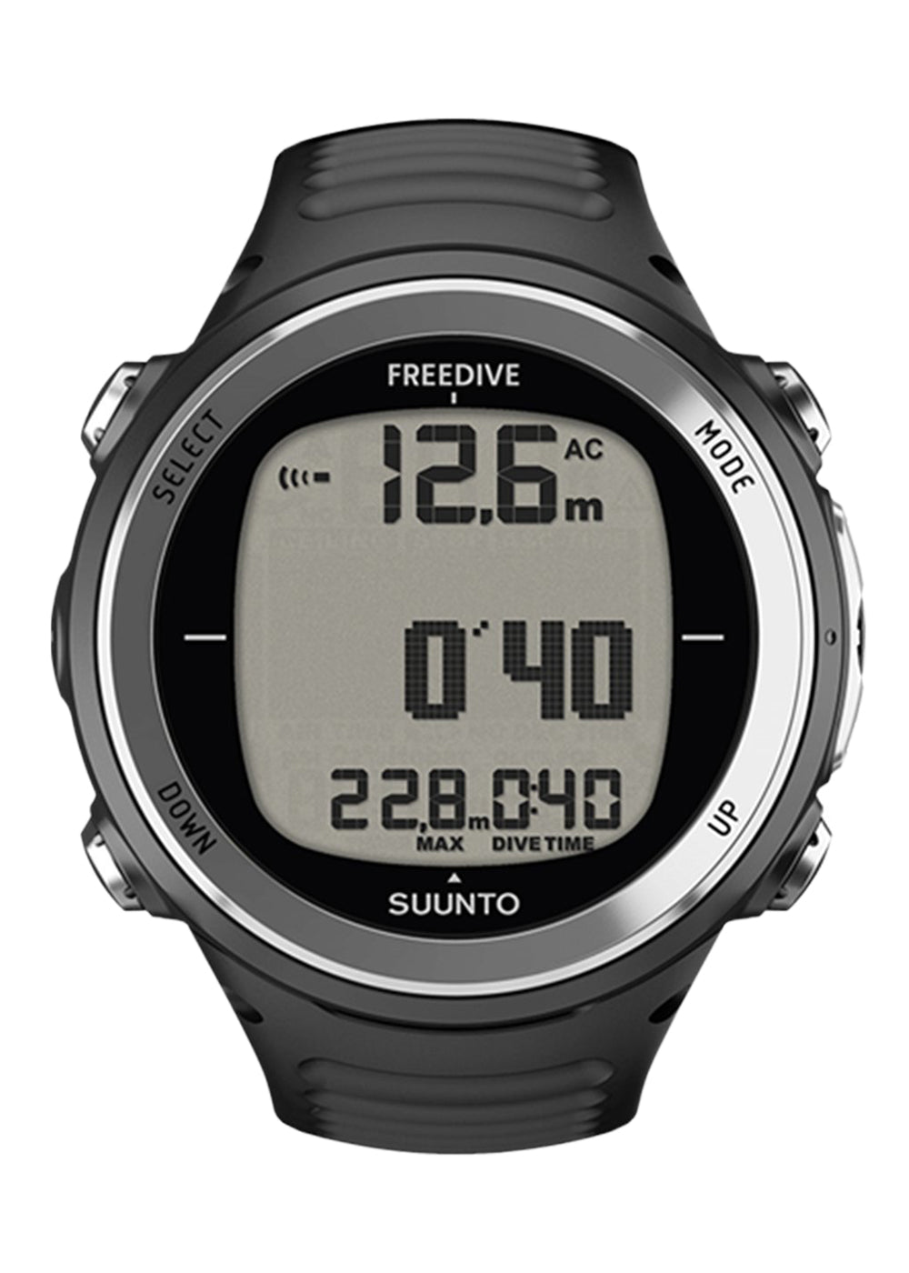 Suunto D4f Freediving Wrist Computer - Black | Scuba Diving, Snorkeling & Spearfishing Gear for Underwater Adventures