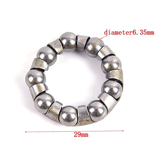 5-Pack YINGJUN Bicycle 9-Ball Bearings - High Performance Mountain Bike Headset & Axle Bearings Replacement Parts for Smooth Cycling Experience - Perfect for MTB Maintenance & Repair