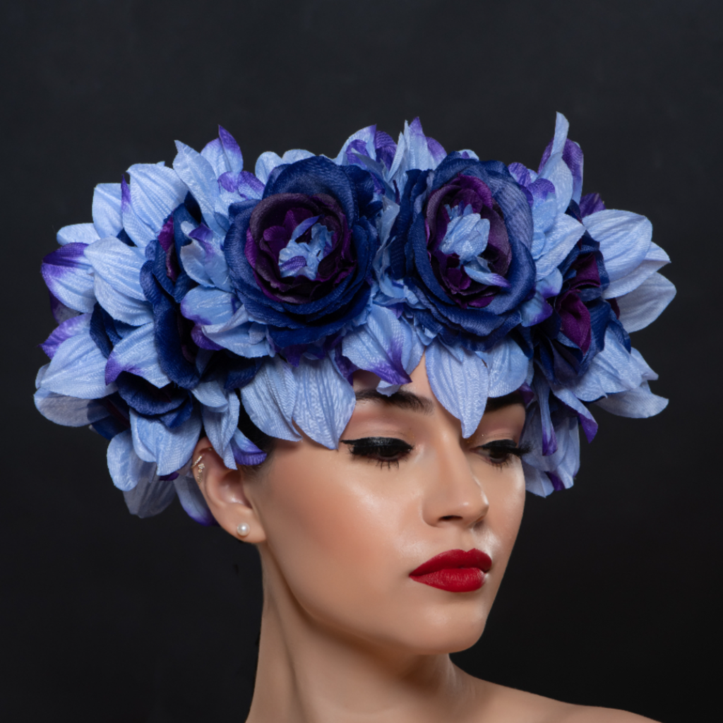 Elegant NA1416 Ladies Satin Flower Fascinator Headpiece - Perfect for Weddings, Tea Parties & Royal Ascot Events