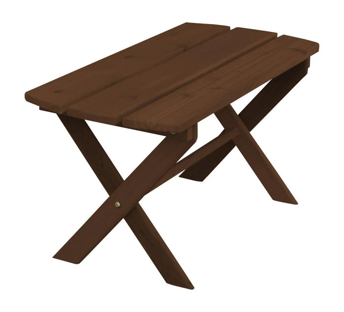 Regallion Folding End Table & Coffee Table - Portable Side Table for Small Spaces, Outdoor, Camping & Home Decor - Lightweight & Space-Saving Design