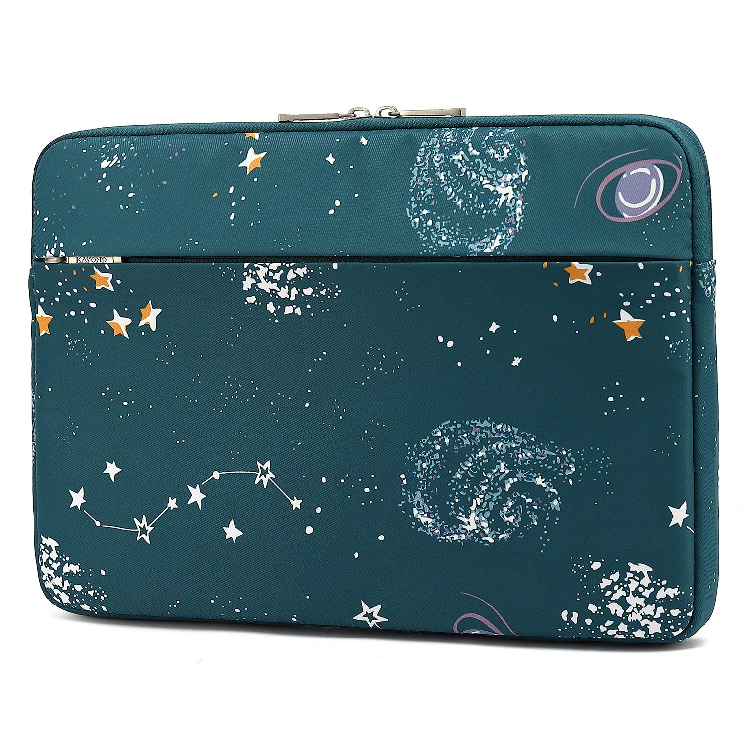 KAYOND 13-13.3 Inch Laptop Sleeve Case for MacBook Pro 13.3/14 & MacBook Air 13.3 M1/M2/M3 - Water Repellent Shockproof Protective Cover with Stylish Starry Sky Design - Perfect for Work, Travel & School Commute
