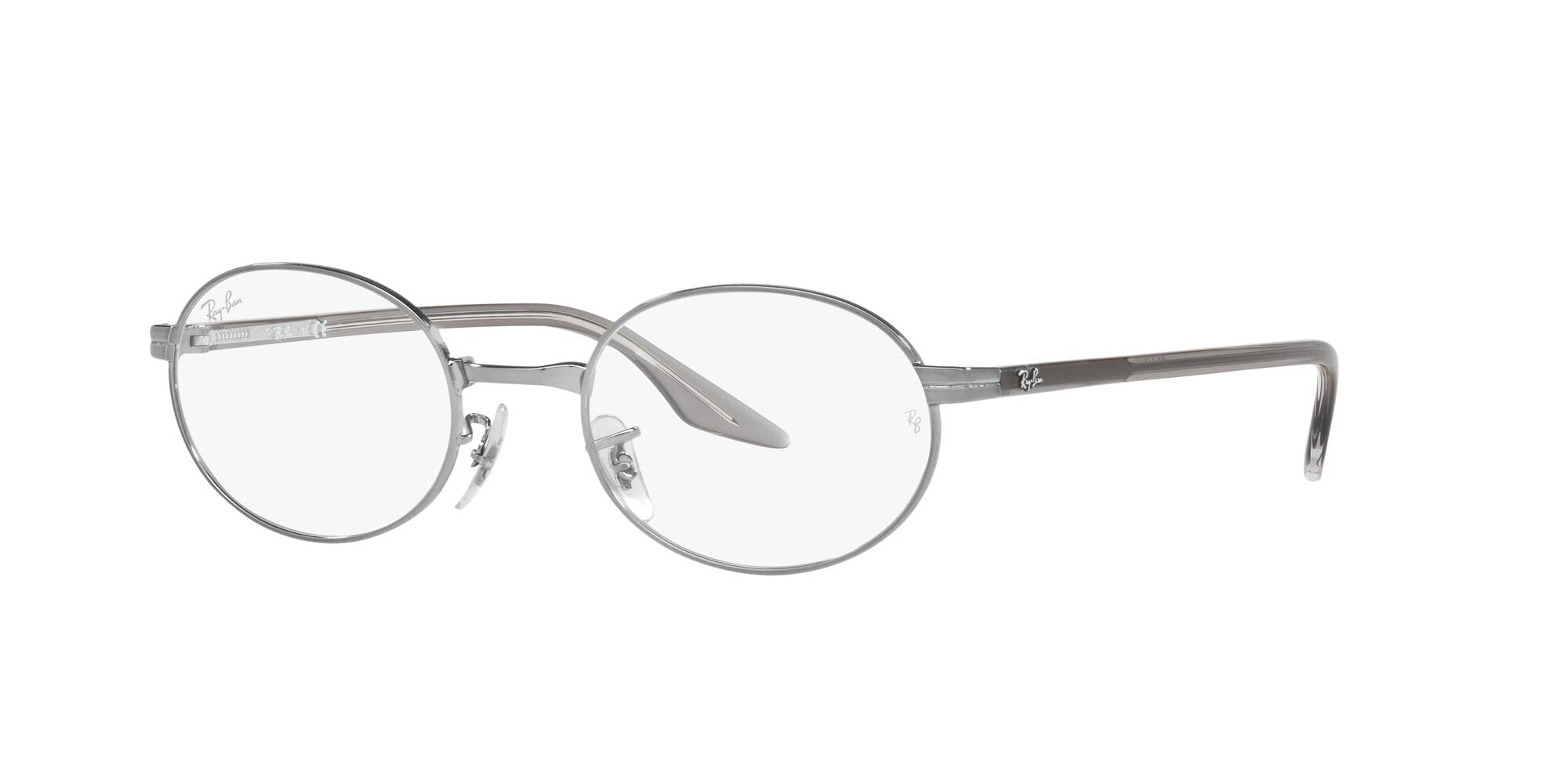 Ray-Ban Rx6481v Oval Prescription Glasses Frames – Lightweight & Stylish for Men & Women – Perfect for Reading, Driving & Daily Wear