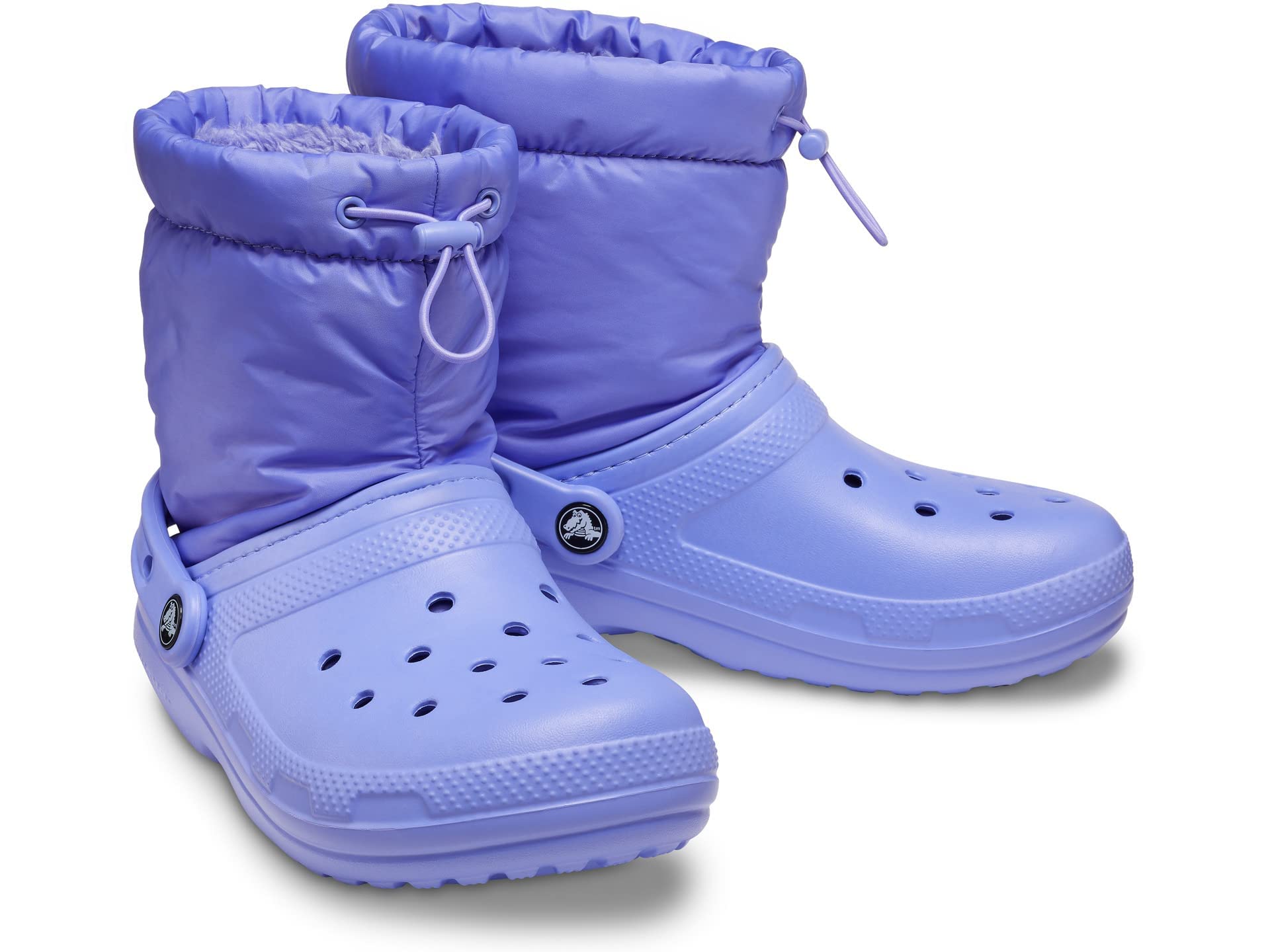 Crocs Men's & Women's Classic Lined Neo Puff Boot - Waterproof Winter Snow Boots with Fleece Lining | Warm Comfort for Cold Weather, Outdoor Activities & Snowy Days
