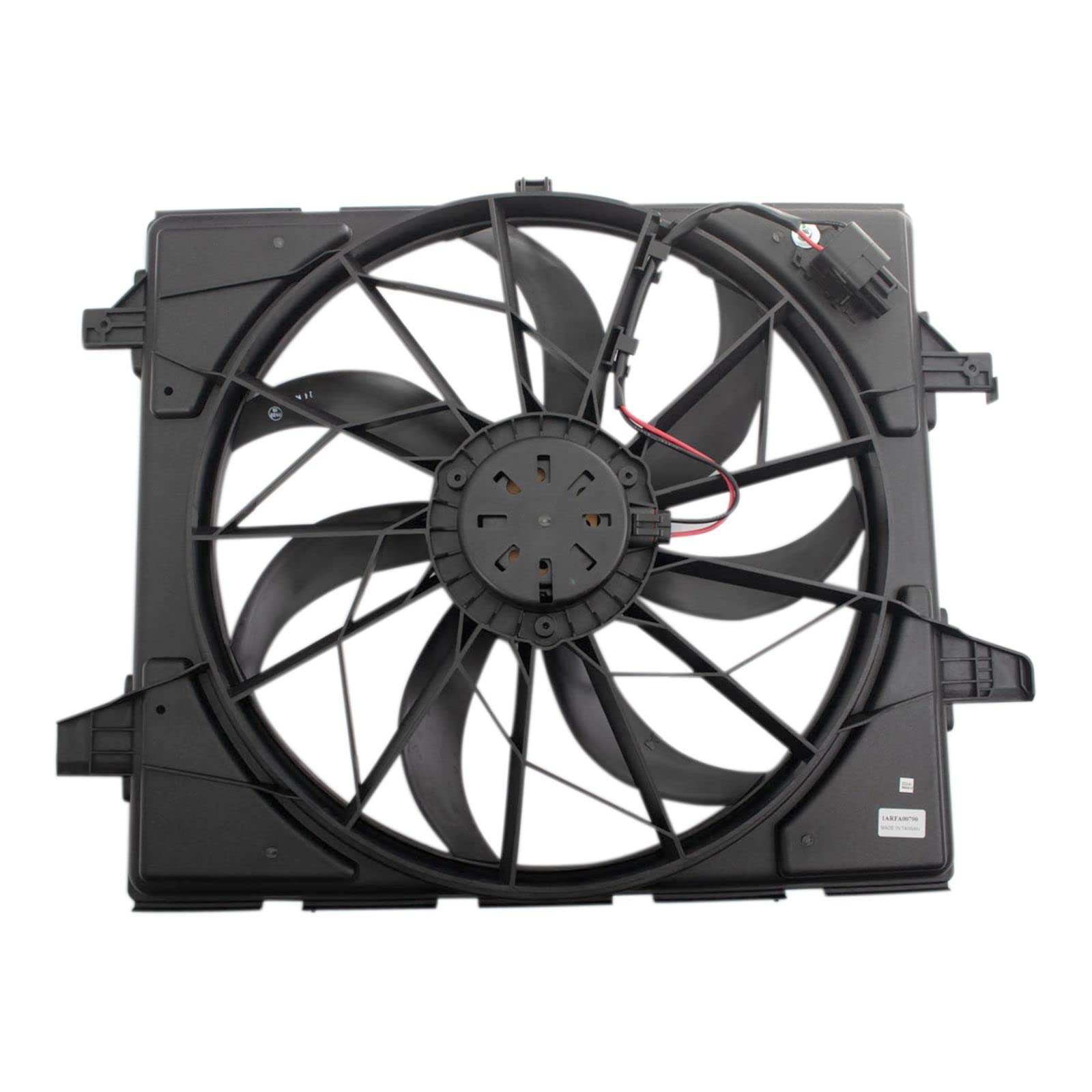 High-Performance Radiator Cooling Fan Assembly for 2021-2022 Dodge Durango CH3115203 - Perfect for Engine Cooling & Overheating Prevention in Hot Weather & Heavy Traffic