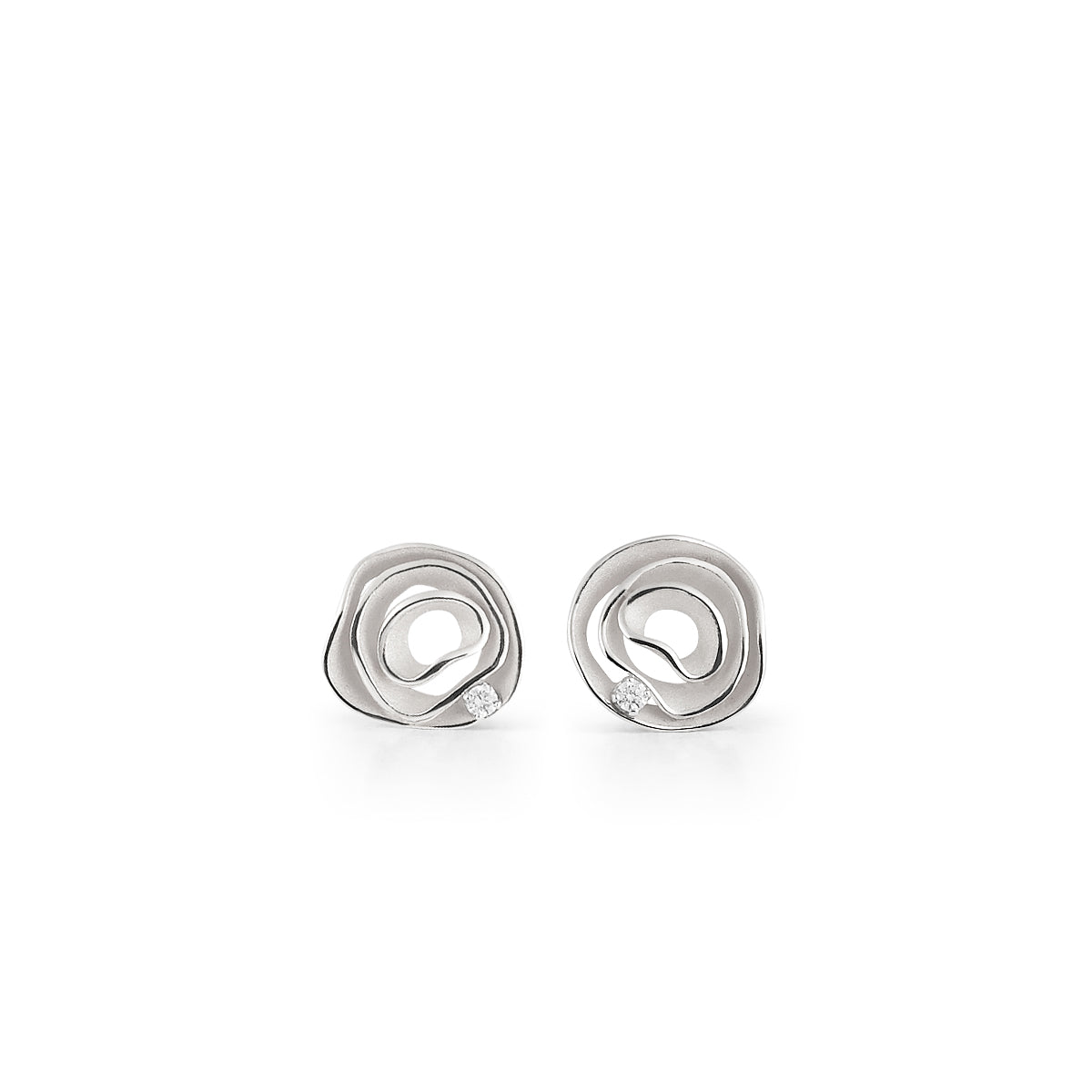 Annamariacammilli Dune Earrings - Elegant Gold Hoop Earrings for Women, Perfect for Parties, Weddings & Everyday Wear