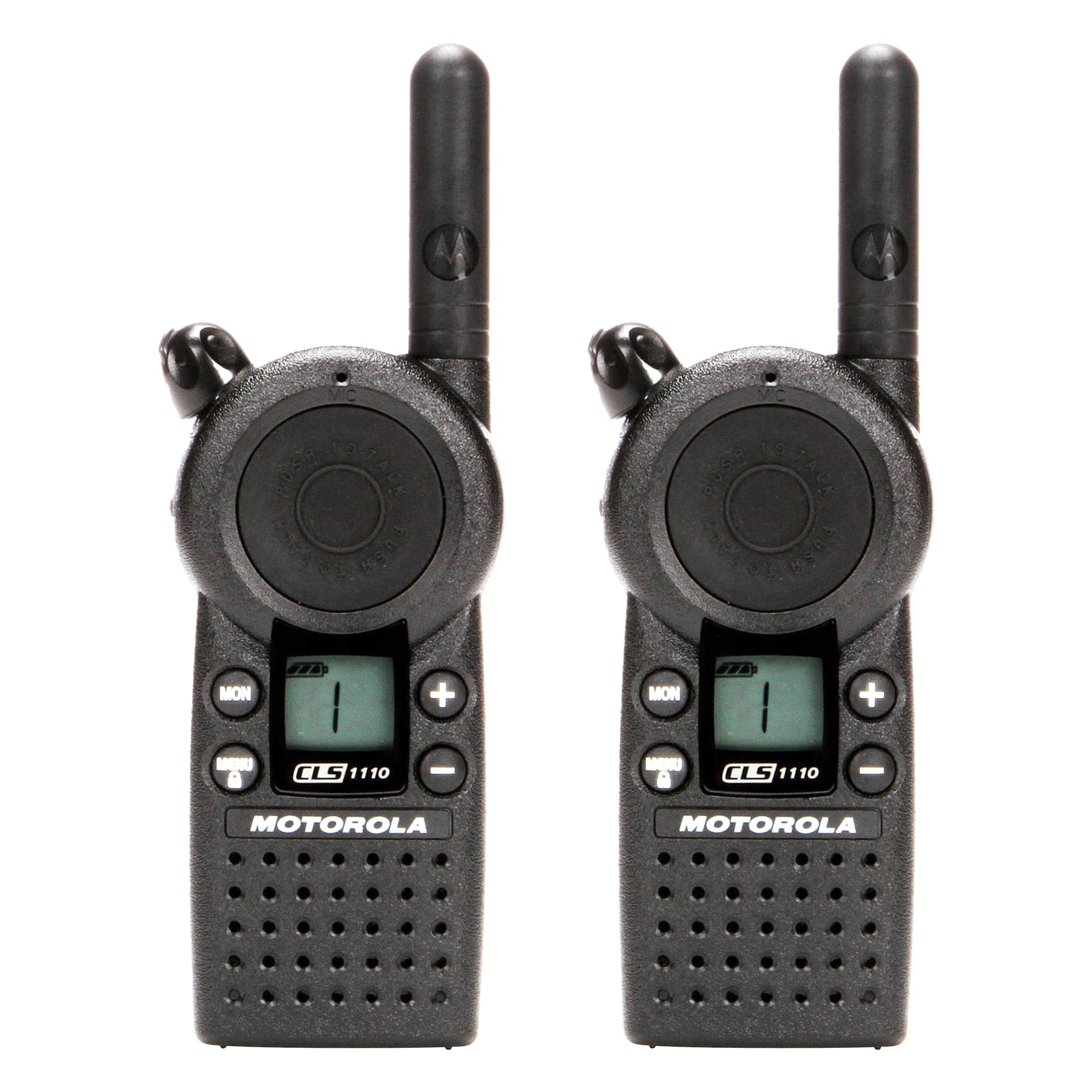 2 Pack Motorola CLS1110 UHF Walkie Talkies for Outdoor Adventures