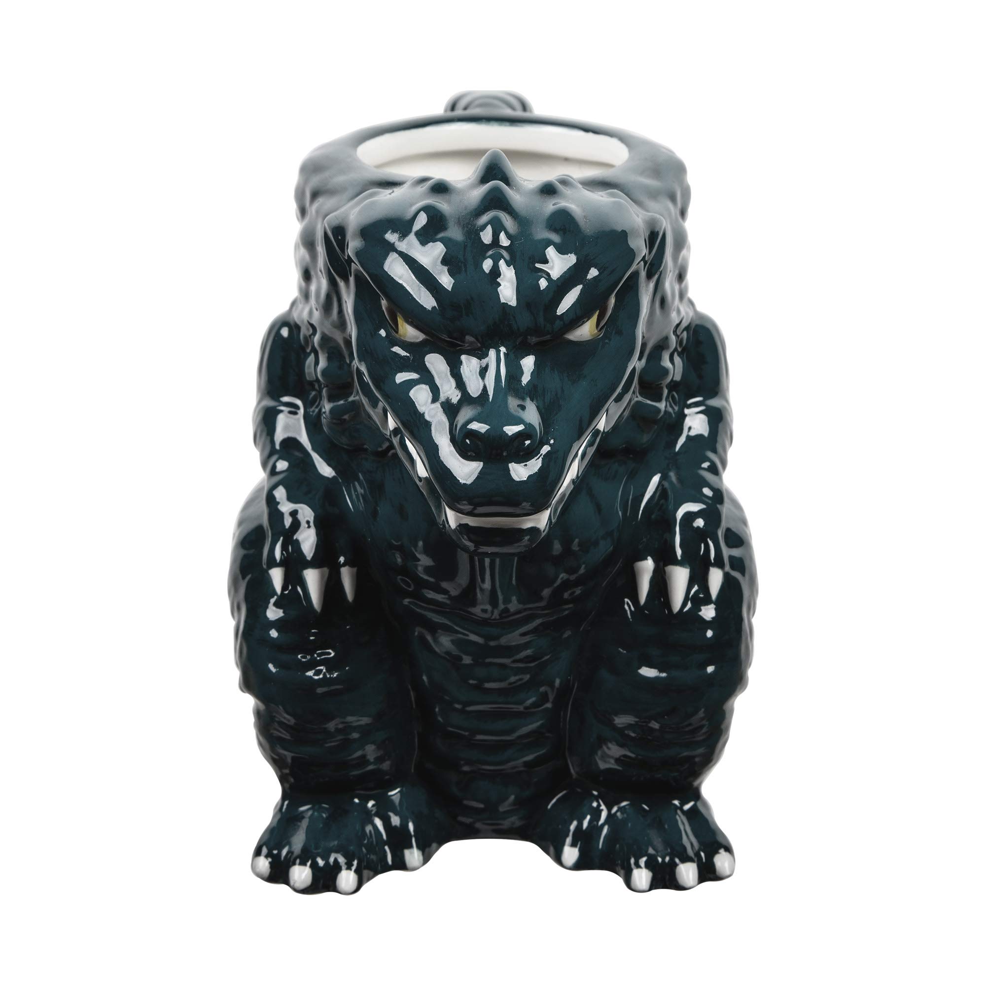 Godzilla Themed Ceramic Coffee Mug - Handcrafted Collectible Gift for Movie Fans & Home Decor