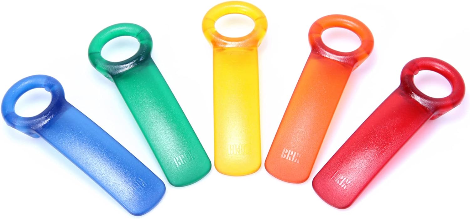 Original Brix JarPop JarKey - Multi-Purpose Jar Opener for Kitchen, Home & Camping - Easy Grip, Non-Slip Design for Stubborn Lids