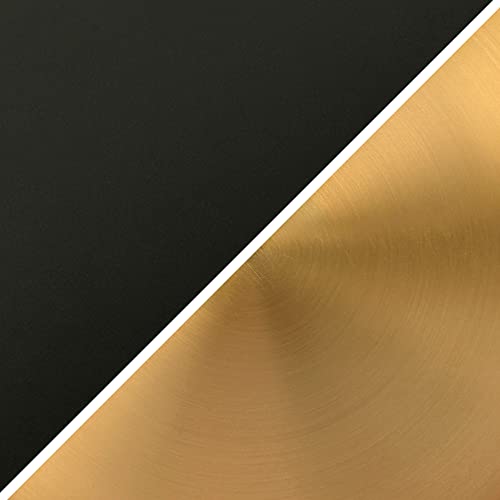 Matte Black/Brass