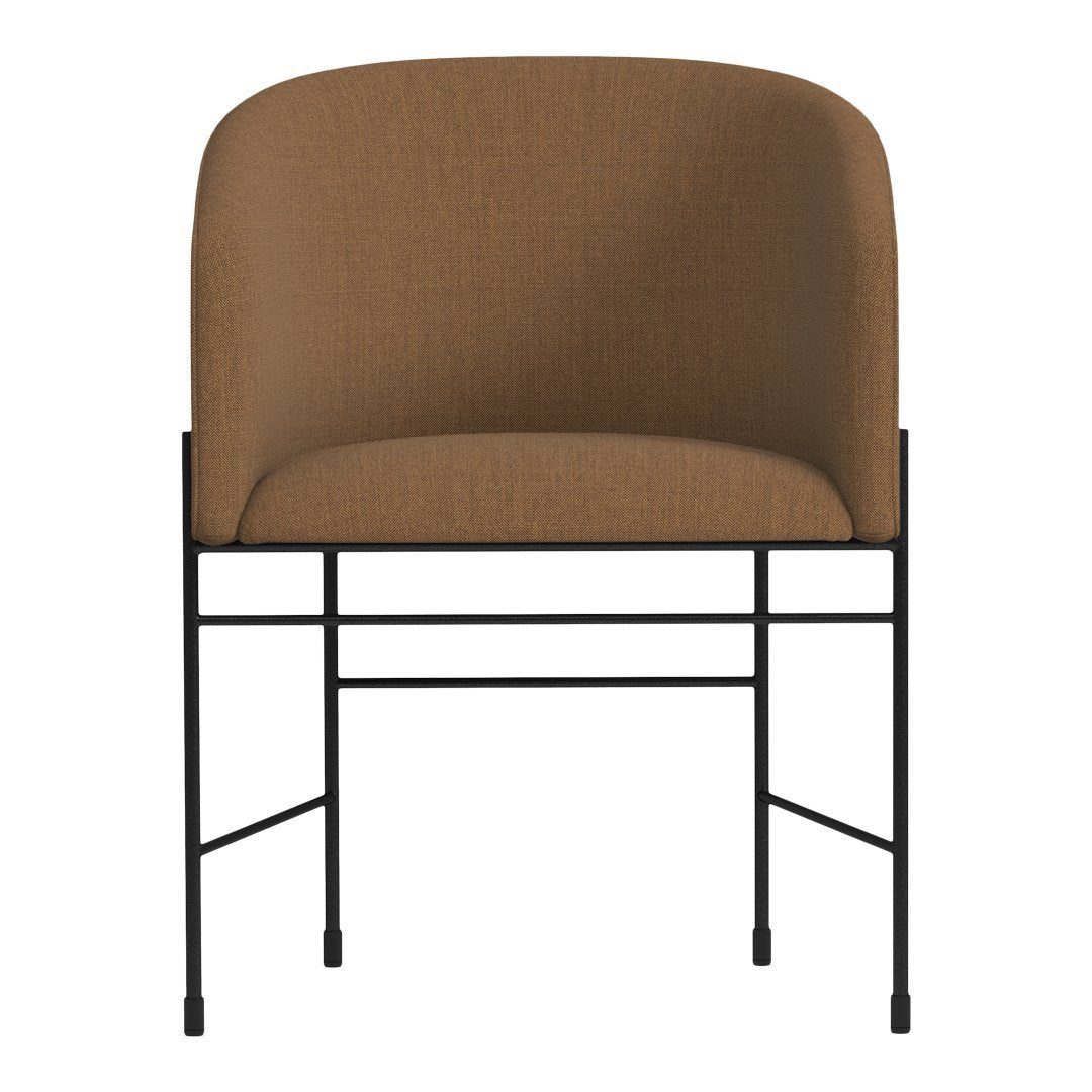 Arden Covent Chair - Modern Accent Chair for Living Room, Bedroom & Office - Stylish Upholstered Armchair with Wooden Legs - Perfect for Reading, Relaxing & Home Decor