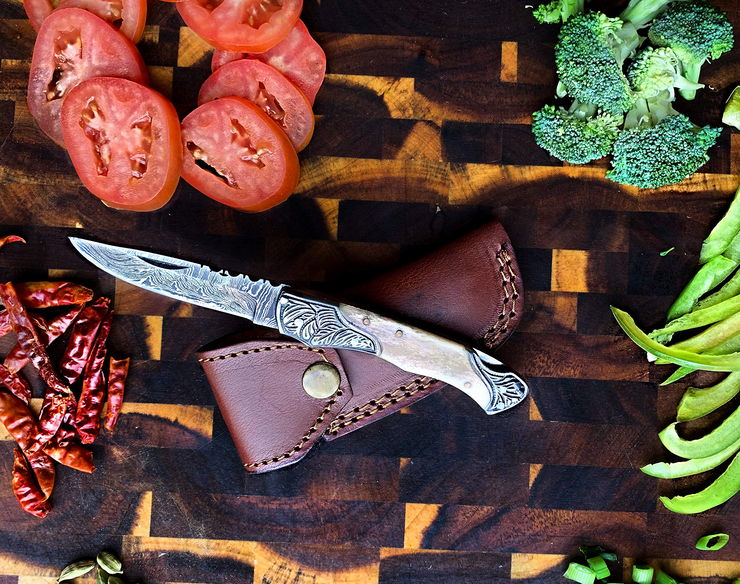 Premium Titan International Folding Knife 6.5