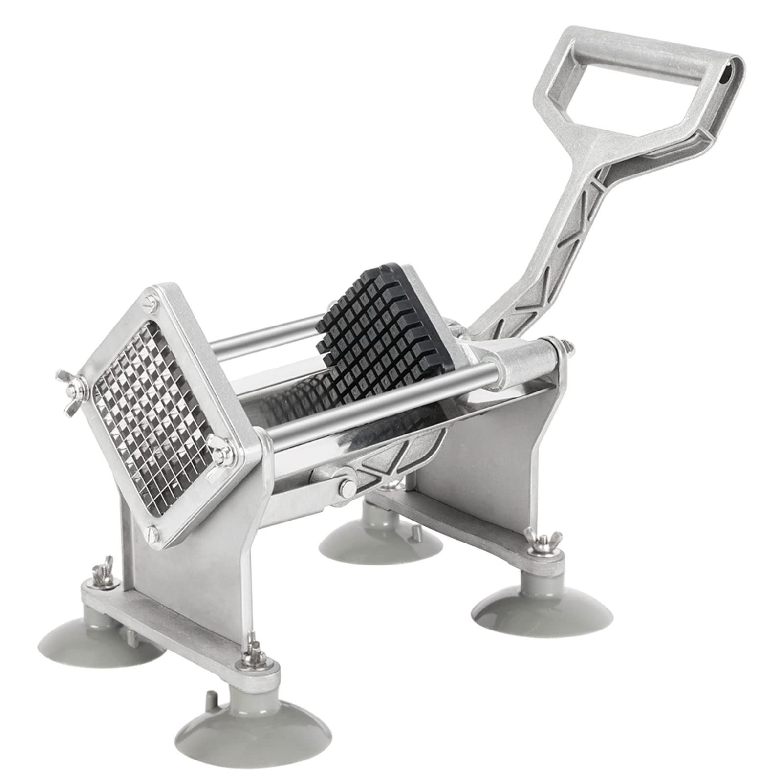 JASOYA Potato Chopper & Vegetable Slicer with 4 Blades (3/8