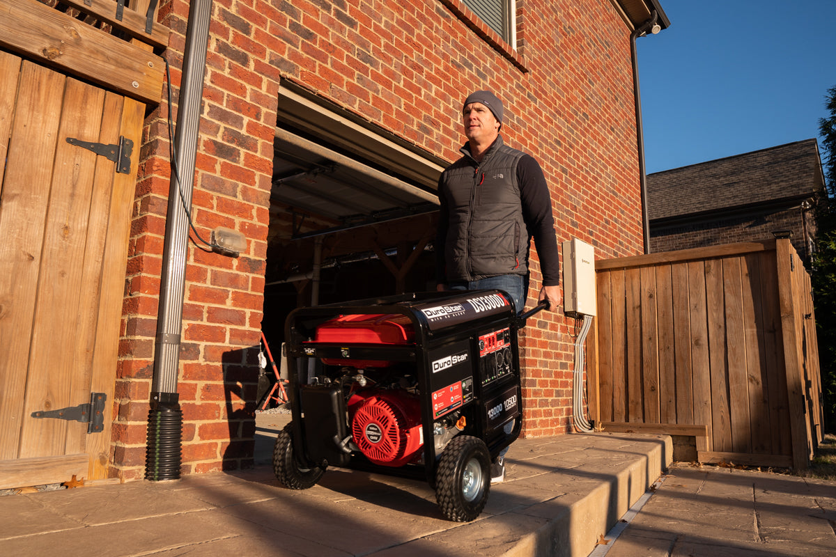 13,000 Watt Portable Gasoline Generator with CO Alert - Reliable Backup Power for Home, Camping & Emergency Use