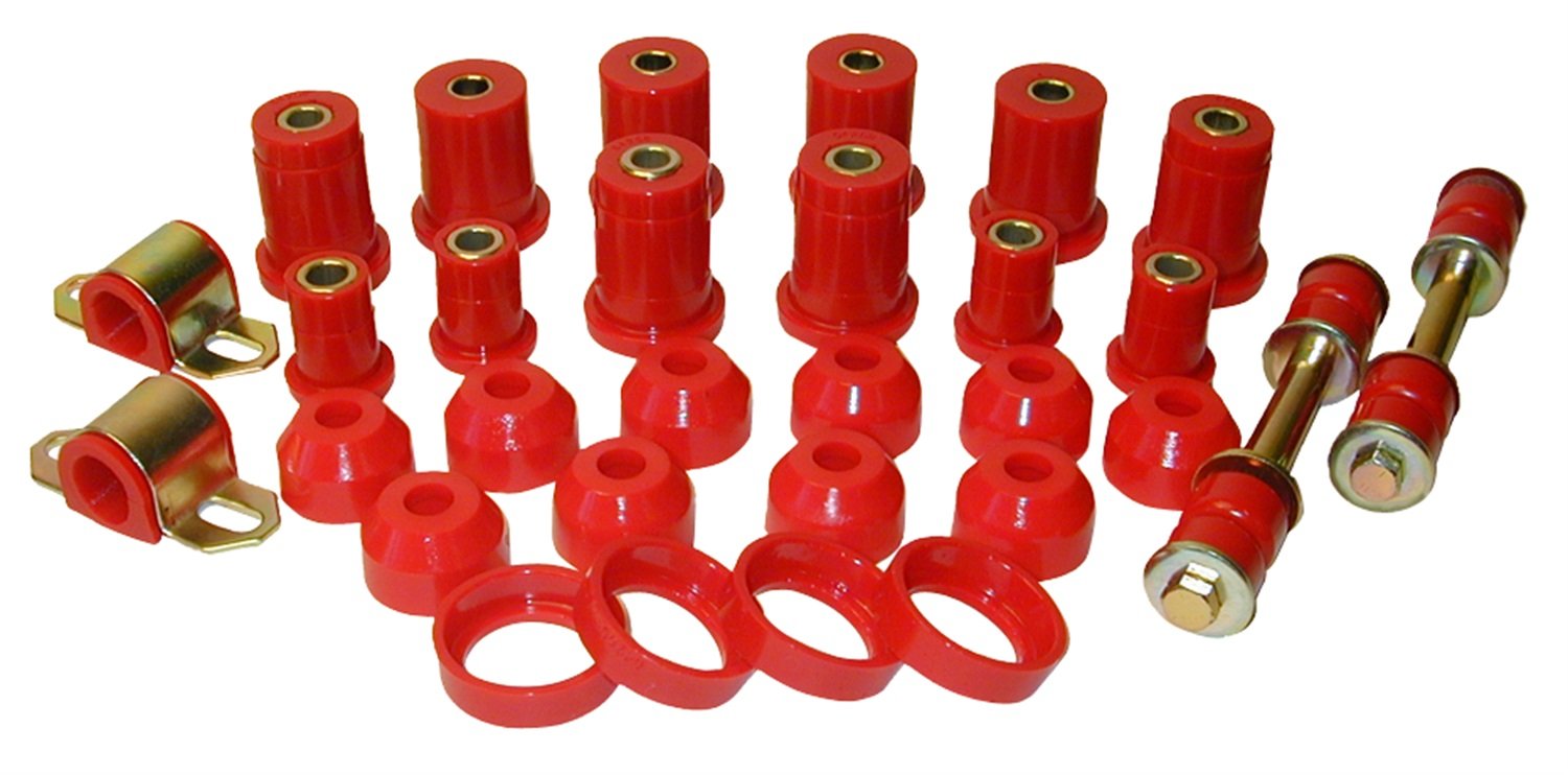 PROTHANE 7-2034 Total Suspension Bushing Kit - Polyurethane Replacement for Improved Handling & Ride Comfort | Perfect for Off-Road, Racing & Daily Driving Vehicles