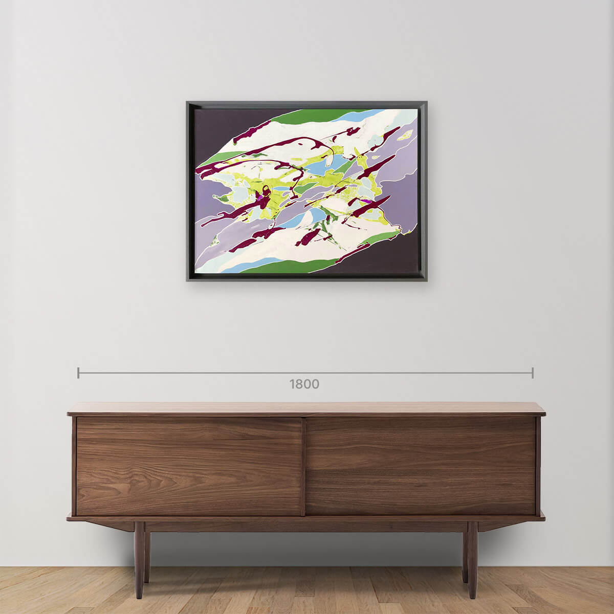 Cielo Mixed Media Canvas Art - Handmade Wall Decor for Living Room, Bedroom & Office - Perfect for Home & Office Decor