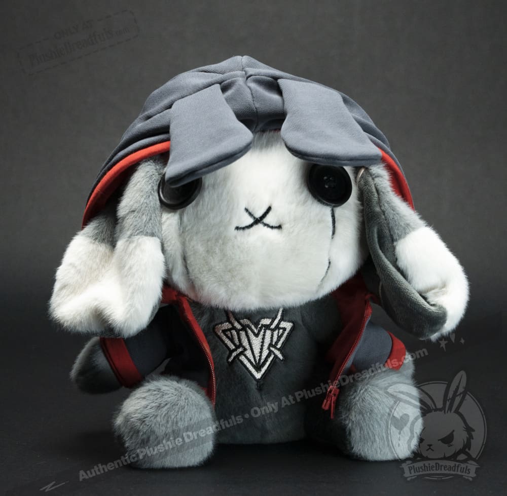 Plushie Dreadfuls Avoidant Personality Disorder Rabbit - Soft Stuffed Animal Toy for Mental Health Awareness, Comfort & Therapy | Perfect Gift for Anxiety Support & Emotional Healing