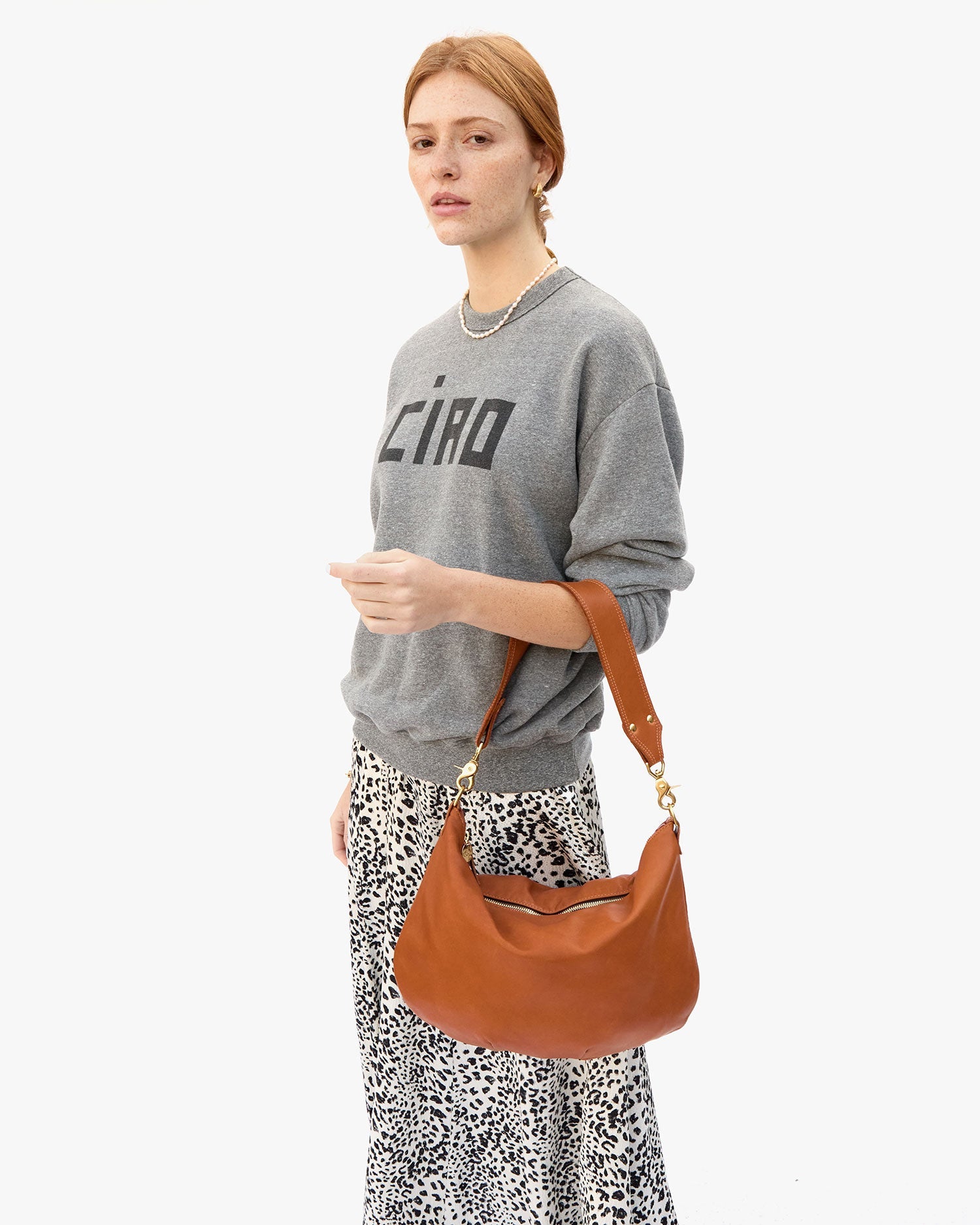 Moyen M Tan Neptune Crossbody Bag for Women - Stylish & Durable Leather Purse for Everyday Use, Work & Travel