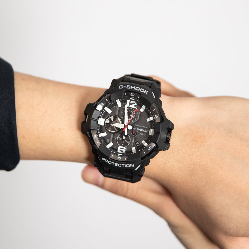 Casio G-Shock Gravity Master GRB300-1A Digital Sport Watch - Durable Military Timepiece for Outdoor Adventures & Extreme Sports