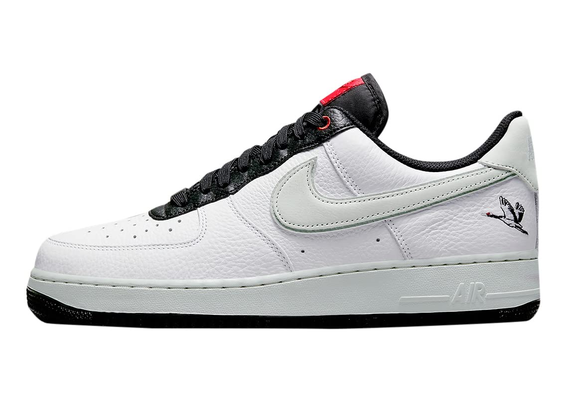 Nike Men's Air Force 1 Low '07 LX Crane White Basketball Shoes - Size 10 | Classic Sneakers for Casual Wear, Street Style & Sports Performance