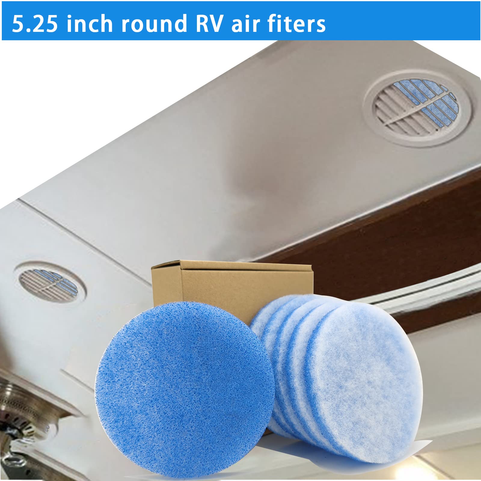 RV Air Filter Replacement - 5.25