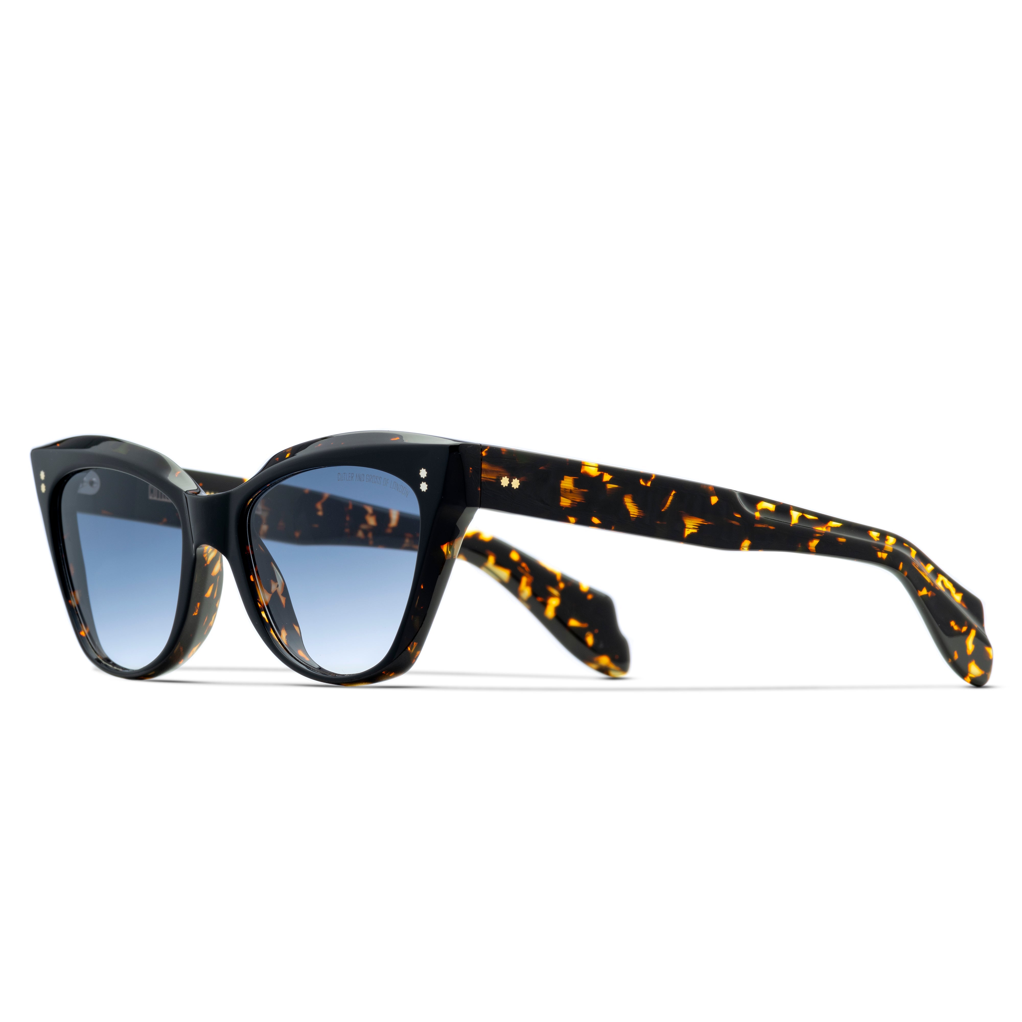 Cutler and Gross 9288 01 5217 Polarized Sunglasses for Men & Women - UV Protection Aviator Style Shades for Driving, Beach & Outdoor Activities
