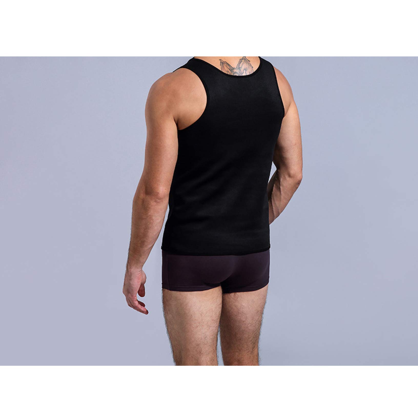 Seamless Men's Waist Trainer Shapewear - Tummy Fat Burner & Body Shaper for Liposuction Recovery - Slimming Underwear for Workout, Postpartum & Everyday Use