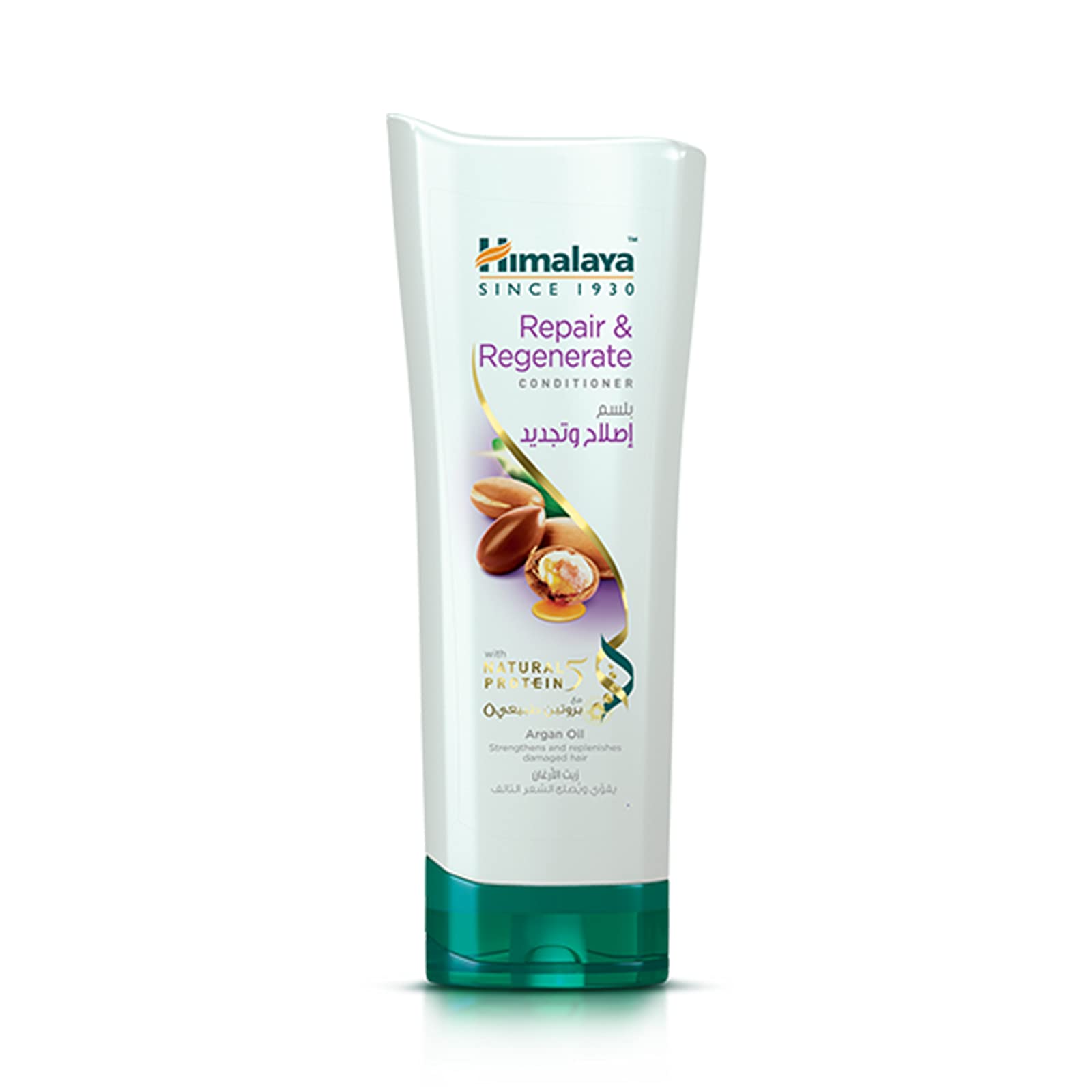 Himalaya Damage Repair Protein Aloe Vera Conditioner - 200ml for Dry & Damaged Hair with Bean Sprouts & Yarrow Extract - Restores Healthy & Silky Smooth Hair for Women & Men - Perfect for Daily Hair Care & Post-Color Treatment