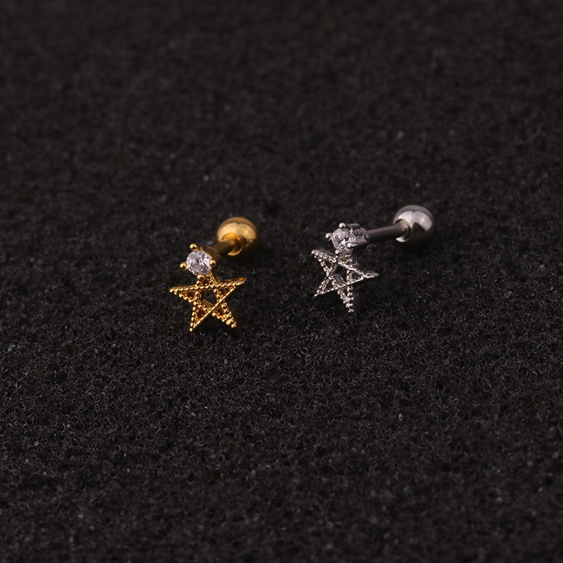 16G Rose Gold Arrow Conch Helix Piercing Jewelry - Dainty Cartilage Earring for Women | Perfect for Everyday Wear, Parties & Special Occasions | HSPJ203