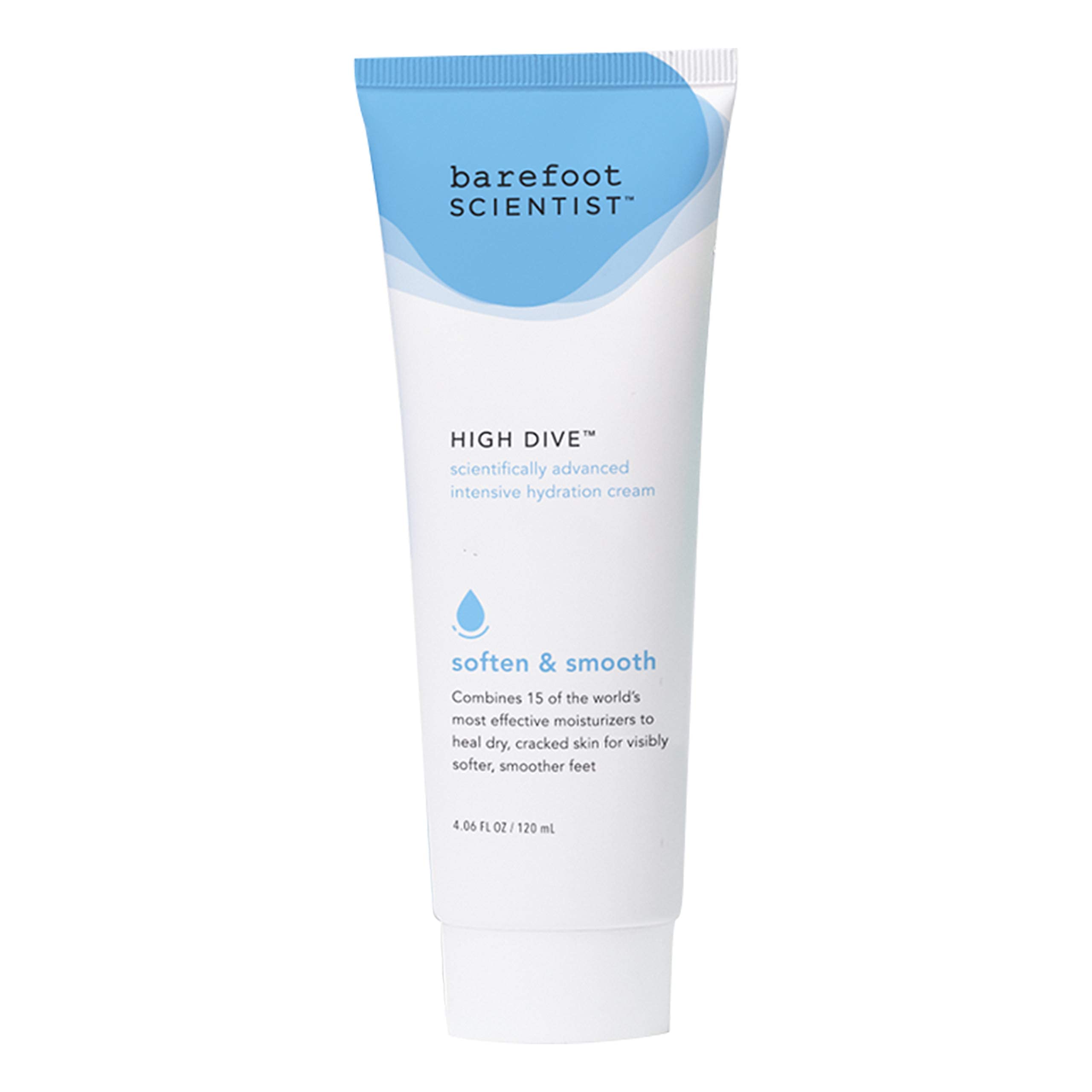 Barefoot Scientist High Dive Intensive Hydration Foot Therapy Cream - Deep Moisturizing Treatment for Dry Feet & Cracked Heels | Repair & Soften Rough Skin | Perfect for Pedicures, Overnight Foot Masks & Daily Foot Care Routine