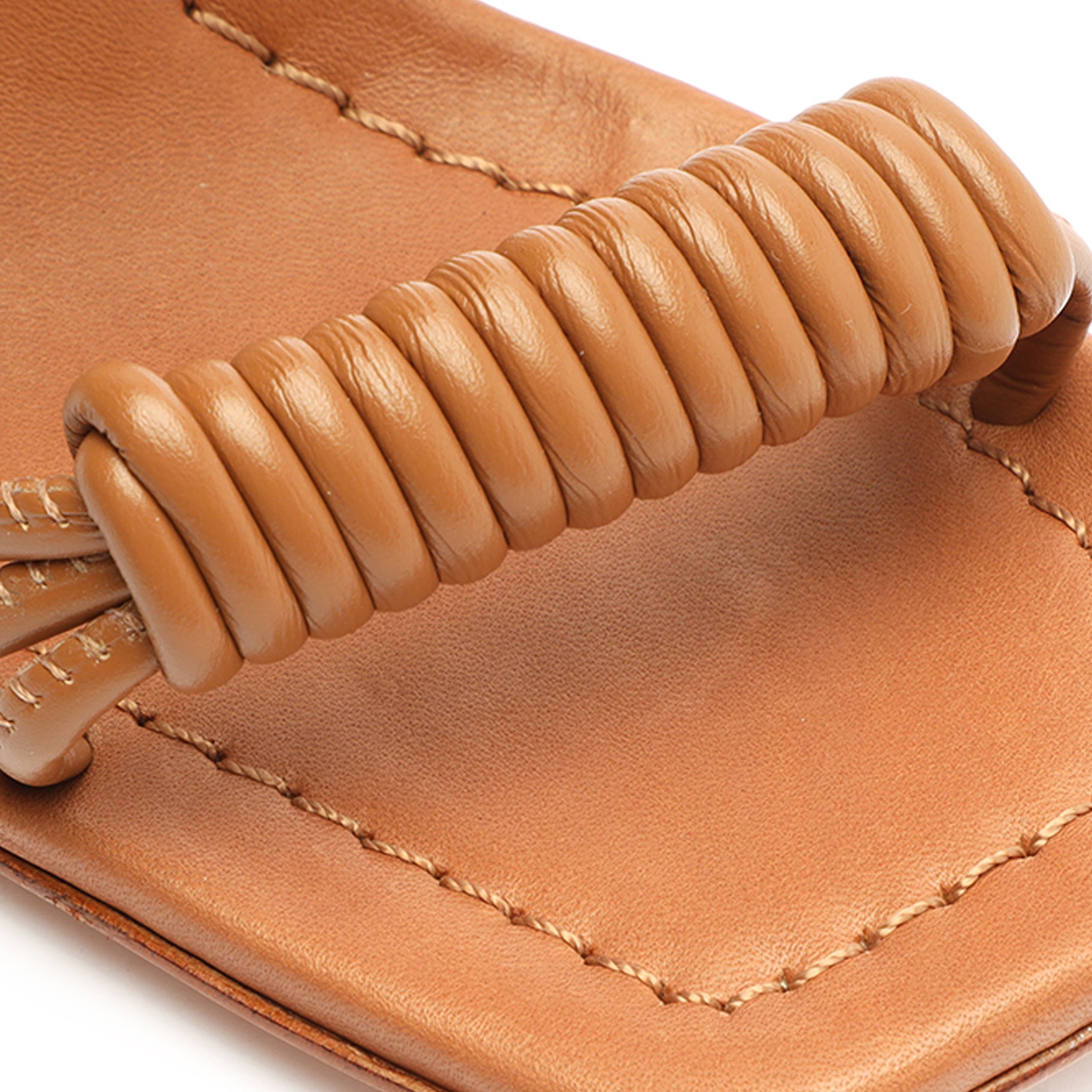 Binky Casual Leather Sandals for Women - Comfortable Summer Slide Sandals with Soft Leather Straps | Perfect for Beach, Vacation & Everyday Wear