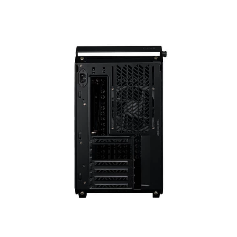 Cooler Master Q500 KGNN S01 Cm Qube 500 ATX Mid Tower PC Case with Tempered Glass Side Panel - Black | High Airflow Gaming Computer Case for Custom Builds & RGB Setups