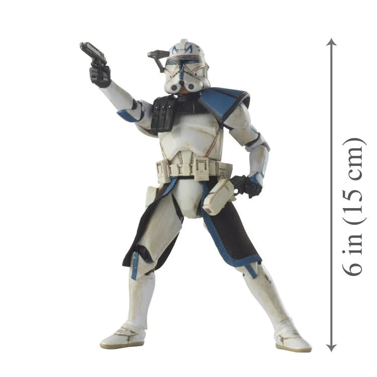 Star Wars The Black Series Clone Captain Rex Action Figure - Premium 6-Inch Collectible Toy from The Clone Wars | Perfect for Display, Gifts & Star Wars Fans