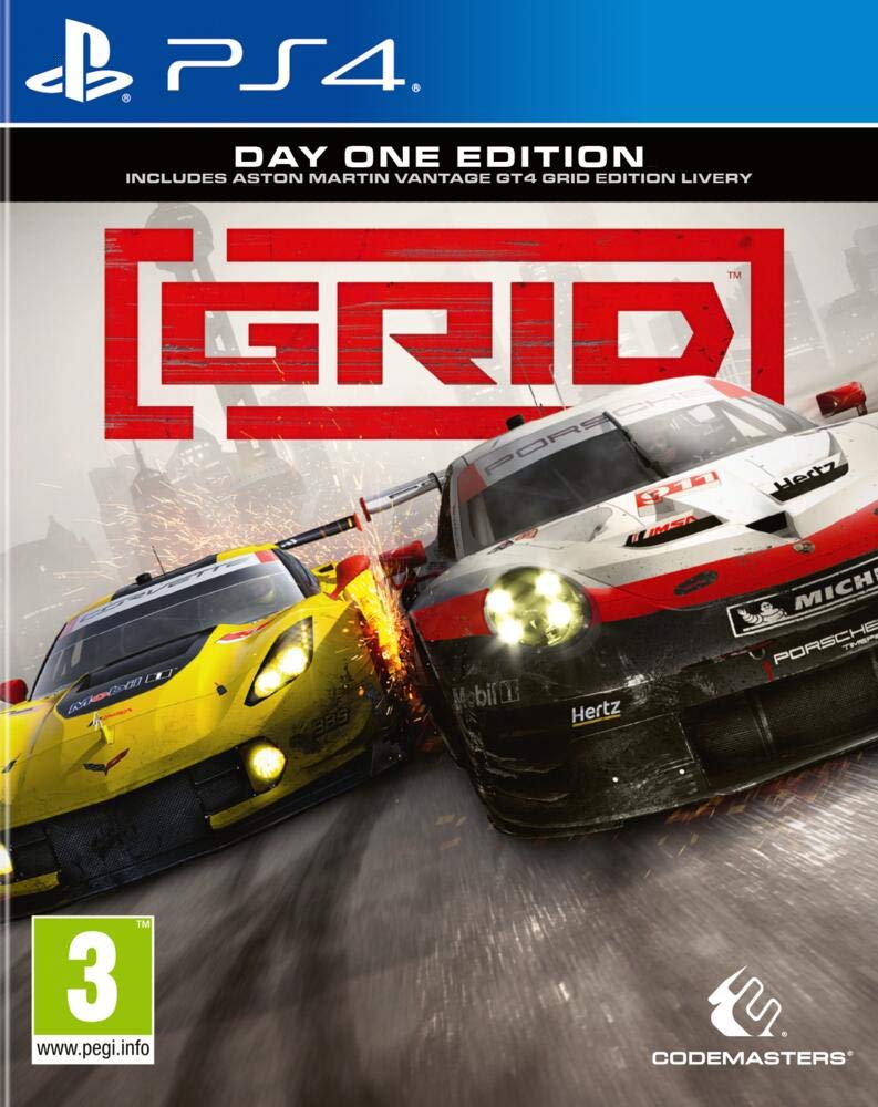 Grid - Day One Edition (PS4) - Racing Simulation Game for PlayStation 4 - Perfect for Competitive Multiplayer & Solo Career Mode