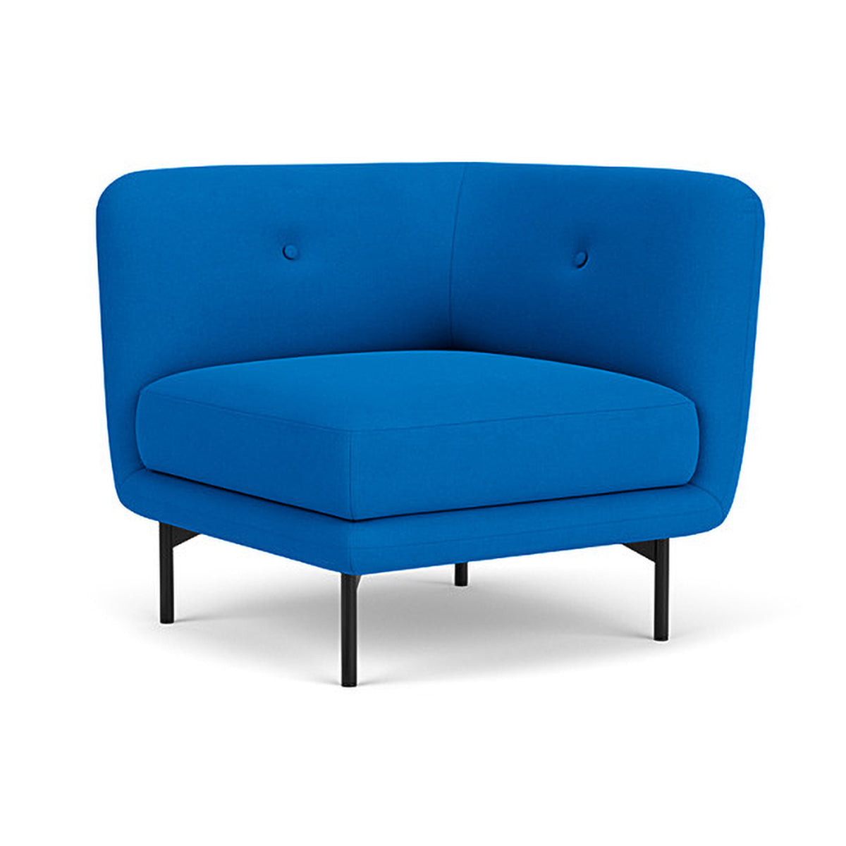 Alfred Fabric Modular Sofa - Left 1 Seater Sectional Couch for Living Room, Lounge & Small Spaces | Modern Comfortable Furniture for Apartments & Home Decor