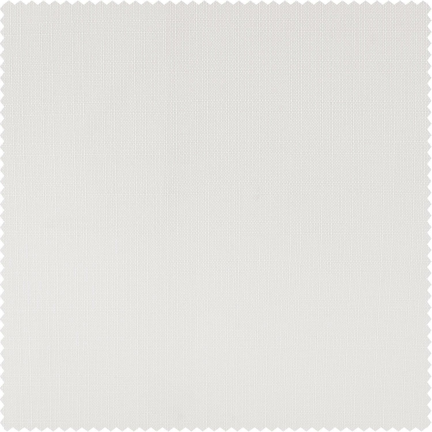 Magnolia Off White Italian Faux Linen Custom Curtains - Elegant Window Treatments for Living Room, Bedroom & Dining Room