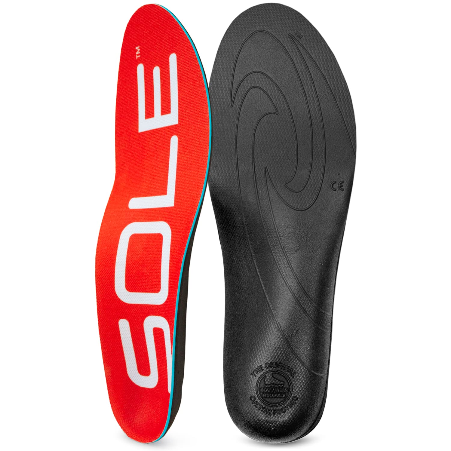 SOLE Active Medium Arch Support Insoles for Plantar Fasciitis Relief - Orthotic Shoe Inserts for Men & Women - Multiple Sizes (Perfect for Running, Walking & Work Shoes)