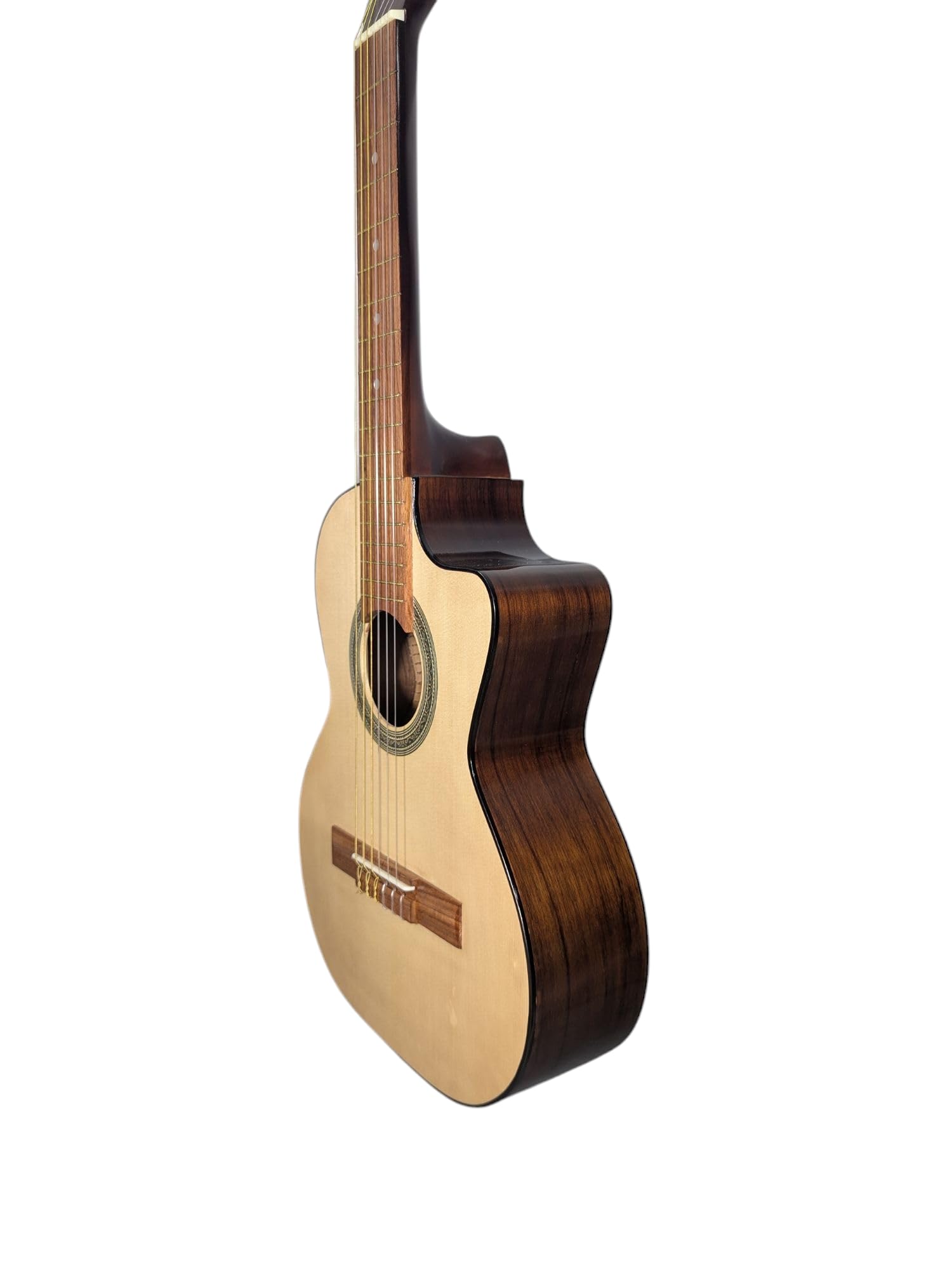 Handmade Mexican Cedar Requinto Guitar - Premium Sound Quality with Free Gig Bag | Perfect for Mariachi, Folk & Traditional Music Performances