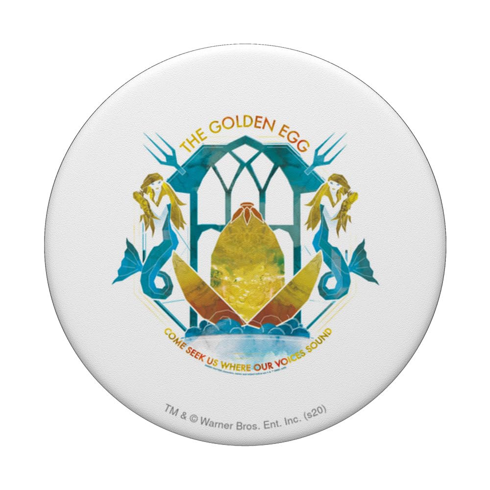Harry Potter Golden Egg Mermaid Bath PopSockets PopGrip - Swappable Phone Grip & Stand for iPhone, Samsung - Perfect for Reading, Gaming & Daily Use