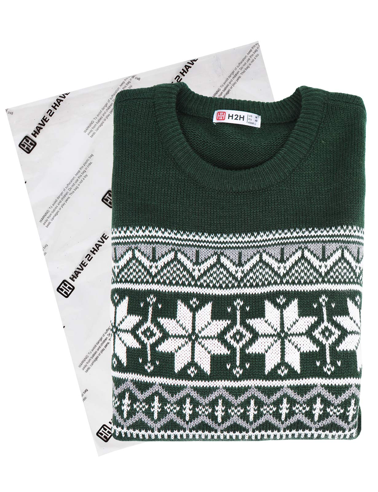 Men's Slim Fit Knitted Christmas Sweater - Casual Holiday Party Pullover for Xmas, Winter & Family Gatherings
